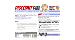 Desktop Screenshot of discountdial.co.uk